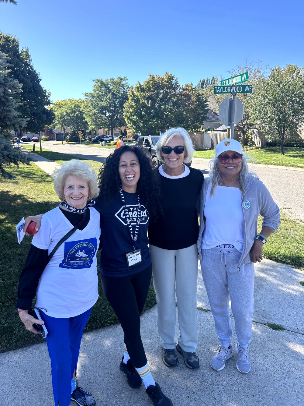 photo four women taylorwood ave the grand parade tina